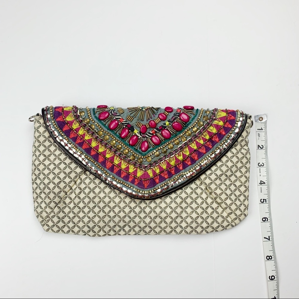 Urban Outfitters Beaded Crossbody / Clutch - Picture 4 of 14